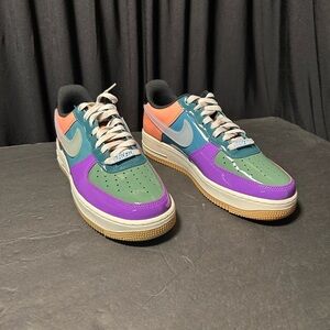 Nike X Undefeated Men's Airforce 1 Low SP Sneaker 9.5